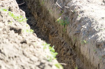 Excavation for Sewer Replacement